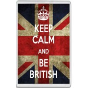 Keep Calm and Be British - Jumbo Fridge Magnet