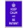 Keep Calm and Be Patient - Jumbo Fridge Magnet