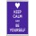 Keep Calm and Be Yourself - Jumbo Fridge Magnet