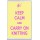 Keep Calm and Carry on Knitting - Jumbo Fridge Magnet