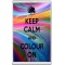 Keep Calm and Colour On - Jumbo Fridge Magnet