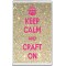 Keep Calm and Craft On - Jumbo Fridge Magnet