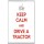 Keep Calm and Drive a Tractor - Jumbo Fridge Magnet