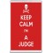 Keep Calm I'm a Judge - Jumbo Fridge Magnet