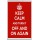 Keep Calm and Turn it Off and On Again - Jumbo Fridge Magnet