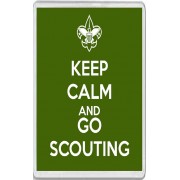 Keep Calm and Go Scouting - Jumbo Fridge Magnet