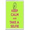 Keep Calm and Take a Selfie - Jumbo Fridge Magnet