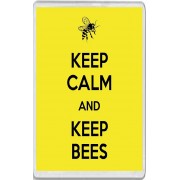 Keep Calm and Keep Bees - Jumbo Fridge Magnet