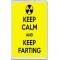 Keep Calm and Keep Farting - Jumbo Fridge Magnet