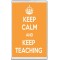 Keep Calm and Keep Teaching - Jumbo Fridge Magnet