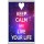 Keep Calm and Live Your Life - Jumbo Fridge Magnet