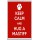 Keep Calm and Hug a Mastiff - Jumbo Fridge Magnet