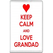 Keep Calm and Love Grandad - Jumbo Fridge Magnet