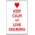 Keep Calm and Love Grandma - Jumbo Fridge Magnet