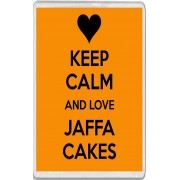 Keep Calm and Love Jaffa Cakes - Jumbo Fridge Magnet