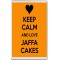 Keep Calm and Love Jaffa Cakes - Jumbo Fridge Magnet