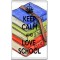 Keep Calm and Love School - Jumbo Fridge Magnet