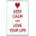 Keep Calm and Love Your Life - Jumbo Fridge Magnet