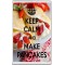 Keep Calm and Make Pancakes - Jumbo Fridge Magnet