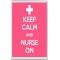 Keep Calm and Nurse On - Jumbo Fridge Magnet