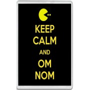 Keep Calm and Om Nom - Jumbo Fridge Magnet