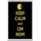 Keep Calm and Om Nom - Jumbo Fridge Magnet