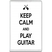 Keep Calm and Play Guitar - Jumbo Fridge Magnet