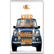 Keep Calm and Drive a Mini - Jumbo Fridge Magnet