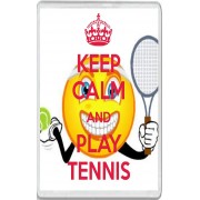 Keep Calm and Play Tennis - Jumbo Fridge Magnet