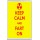 Keep Calm and Fart On - Jumbo Fridge Magnet