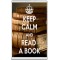 Keep Calm and Read a Book - Jumbo Fridge Magnet