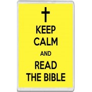 Keep Calm and Read the Bible - Jumbo Fridge Magnet