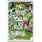 Keep Calm and Ride a Bike - Jumbo Fridge Magnet