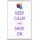Keep Calm and Shop On - Jumbo Fridge Magnet