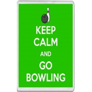 Keep Calm and Go Bowling - Jumbo Fridge Magnet