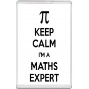 Keep Calm I'm a Maths Expert - Jumbo Fridge Magnet