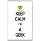 Keep Calm I'm a Geek - Jumbo Fridge Magnet
