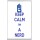 Keep Calm I'm a Nerd - Jumbo Fridge Magnet