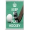Keep Fit and Play Hockey - Jumbo Fridge Magnet