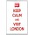 Keep Calm and Visit London - Jumbo Fridge Magnet