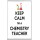 Keep Calm I'm a Chemistry Teacher - Jumbo Fridge Magnet