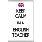 Keep Calm I'm a English Teacher - Jumbo Fridge Magnet