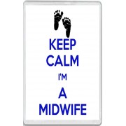 Keep Calm I'm a Midwife - Jumbo Fridge Magnet