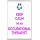 Keep Calm I'm an Occupational Therapist - Jumbo Fridge Magnet