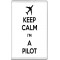 Keep Calm I'm a Pilot - Jumbo Fridge Magnet