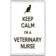 Keep Calm I'm a Veterinary Nurse - Jumbo Fridge Magnet