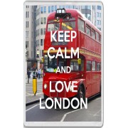Keep Calm and Love London - Jumbo Fridge Magnet