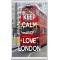 Keep Calm and Love London - Jumbo Fridge Magnet