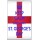 Keep Calm and Happy St. George's Day - Jumbo Fridge Magnet