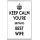 Keep Calm You're Britain's Best Wife - Jumbo Fridge Magnet